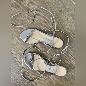 Emma Parsons silver sandals size 37